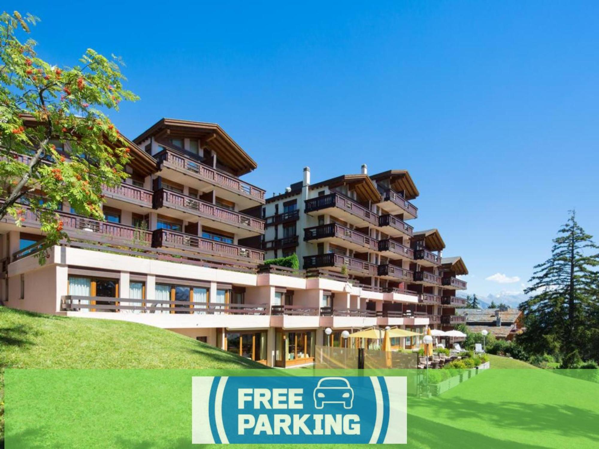Aparthotel Helvetia Crans-Montana Zewnętrze zdjęcie